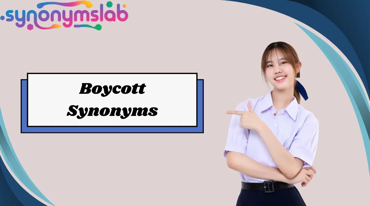 Boycott Synonyms
