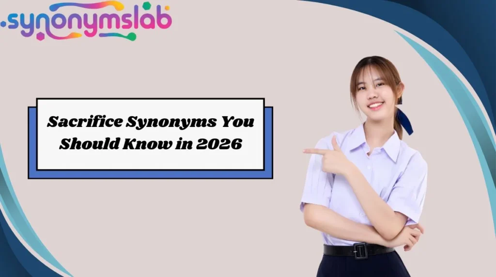 Sacrifice Synonyms You Should Know in 2026