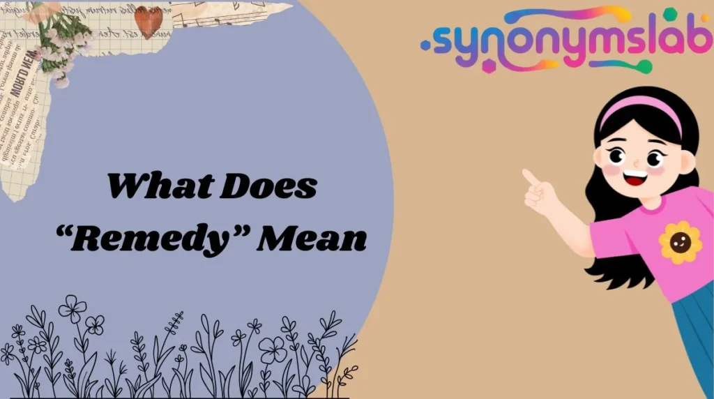 What Does “Remedy” Mean