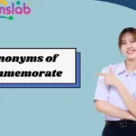 Synonyms of Commemorate