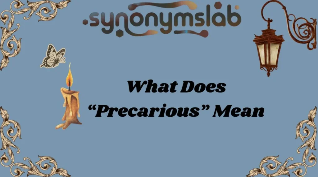 What Does “Precarious” Mean