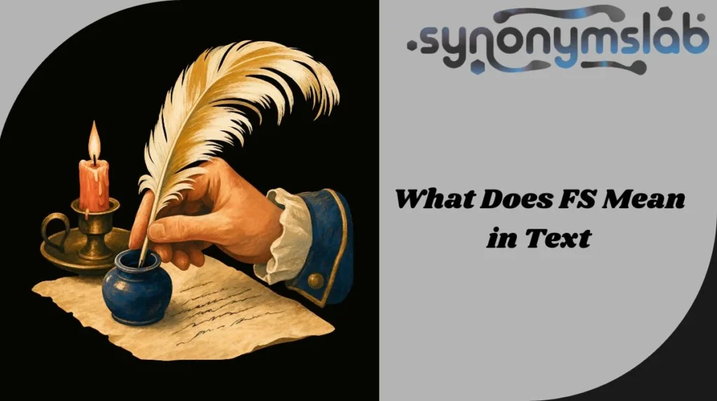 What Does FS Mean in Text